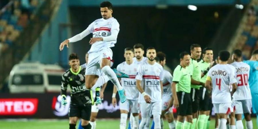 سموحة ينهي الشوط الأول متقدماً على الزمالك في ربع نهائي كأس مصر