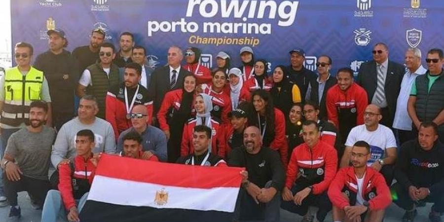 الاتحاد المصري للتجديف يحتفي بأبطال العالم وإفريقيا