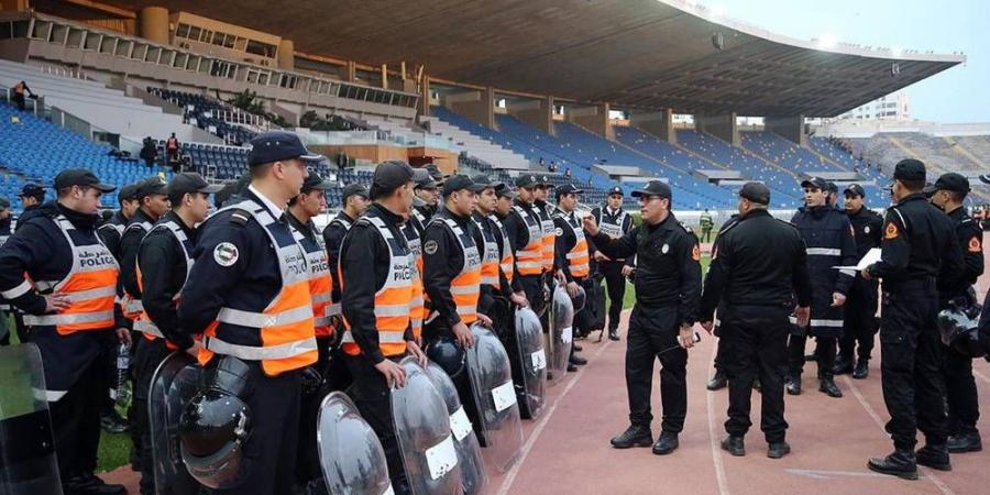 تعبئة أمنية مُكثَّفة تُرافق مباراة "الكلاسيكو" بين الوداد الرياضي والجيش الملكي