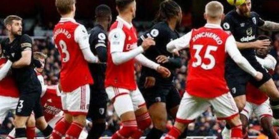 موعد مباراة أرسنال ضد بورنموث في الدوري الإنجليزي