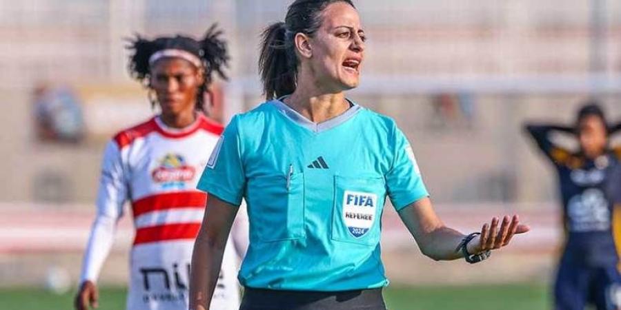 شاهندة المغربي تدير نهائي كأس مصر للكرة النسائية بين الأهلي ودجلة