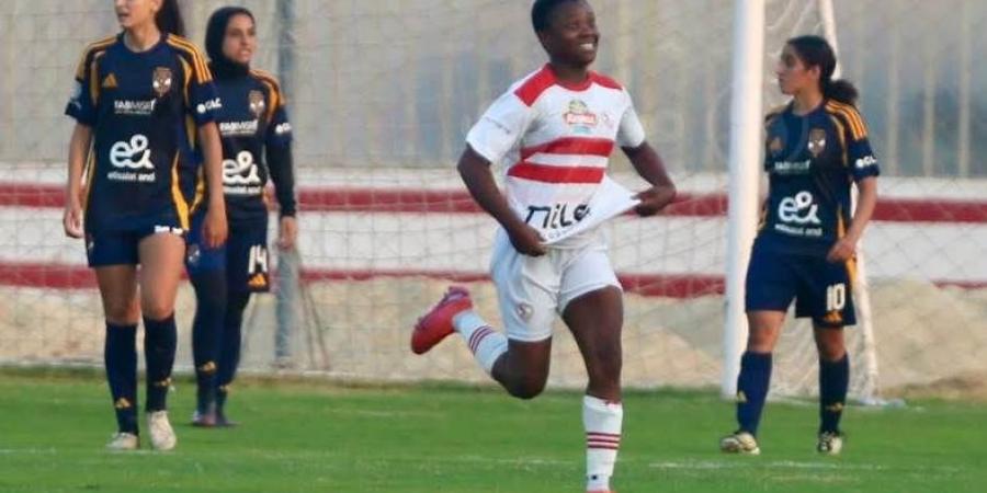 صراع بين بالم هيلز وبيراميدز على ضم سبيستيا أكوي لاعبة الزمالك.. "خاص"