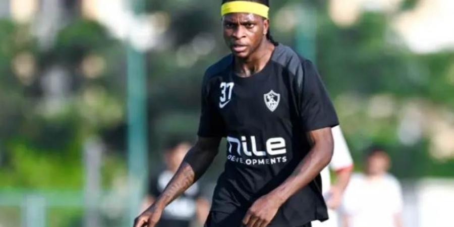 حقيقة استبعاد شيكو بانزا من مباراة الزمالك والمقاولون العرب بدوري نايل