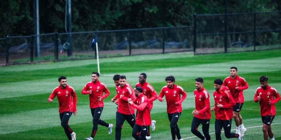 الأهلي يستأنف تدريباته استعدادًا لمواجهة غزل المحلة في دوري نايل