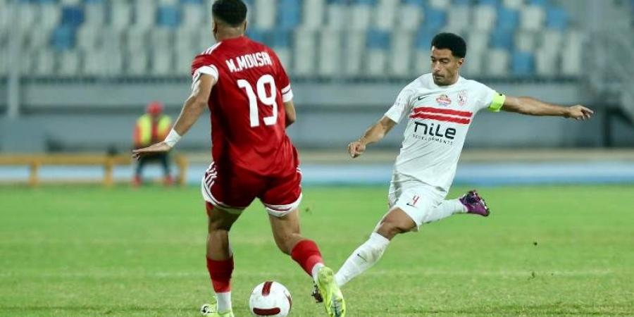 نتيجة مباراة الزمالك ضد مودرن سبورت في دوري نايل "فيديو"