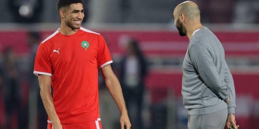 الركراكي: "حكيمي خاض مباراة النيجر وهو شبه مصاب وسأقوم بإراحته في اللقاء القادم رفقة لاعبين آخرين"