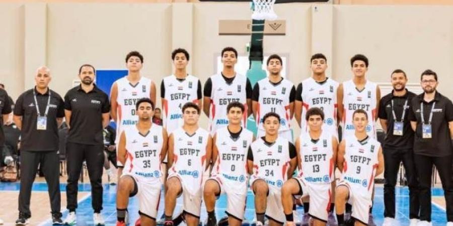 منتخب ناشئين السلة يحقق المركز الرابع ببطولة الأفروباسكت