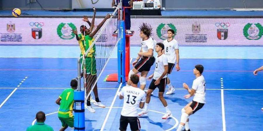 منتخب شباب الفراعنة يتأهل لنصف نهائي بطولة إفريقيا للطائرة