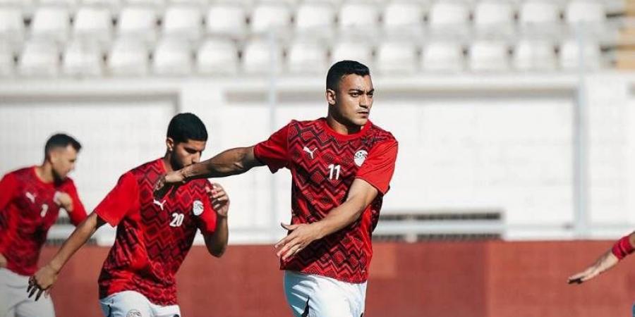 لحظة دخول حراس مرمى منتخب مصر لملعب الزاولي "فيديو"
