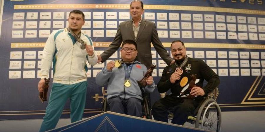 محمود صبري يحرز برونزية المجموع في بطولة العالم لرفع الأثقال البارالمبية