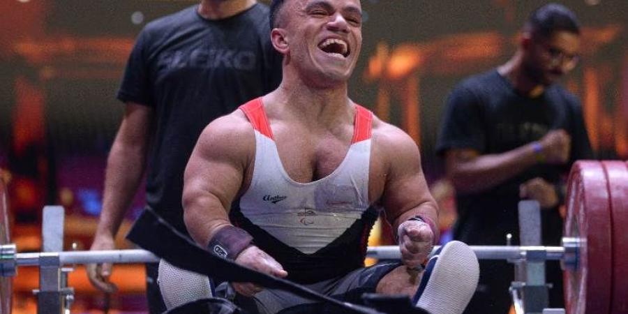 محمد المنياوي يحقق ذهبية بطولة العالم لرفع الأثقال البارالمبي بالعاصمة الإدارية