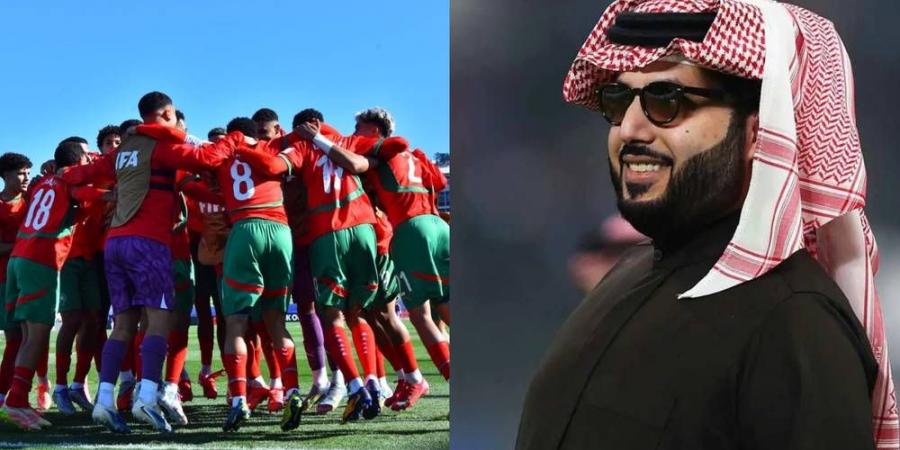 تركي آل شيخ بعد تأهل الأشبال إلى نهائي المونديال: "الرياضة المغربية دائما ترفع رؤوس العرب عاليا"