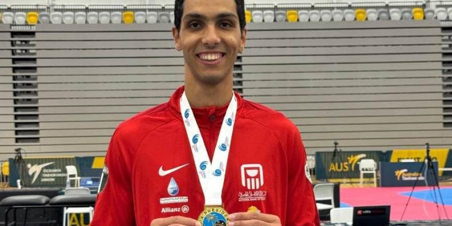 ميدالية لمصر.. سيف عيسى يتأهل لنهائي بطولة العالم للتايكوندو