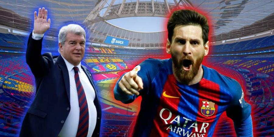 لابورتا يريد تكريم ميسي في "الكامب نو الجديد" أمام 115 ألف متفرج
