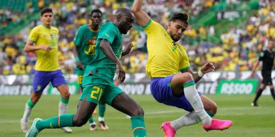 البرازيل تحسم ودّيتها أمام السنغال بثنائية إستيفاو وكاسيميرو في ملعب الإمارات