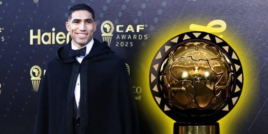 أنهى مسلسل 27 سنة من الانتظار.. حكيمي يتوج بجائزة الكرة الذهبية الأفريقية