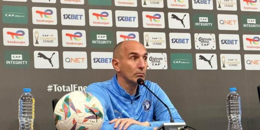 مدرب بيراميدز: نحن الأفضل في أفريقيا.. والحفاظ على القمة أصعب من الوصول إليها