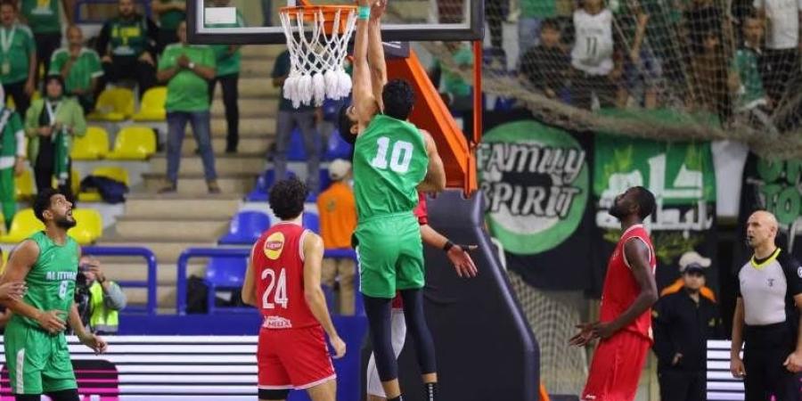 الاتحاد يحسم مواجهة الرجال والأهلي يتفوق في الشباب بذهاب نهائي مرتبط السلة