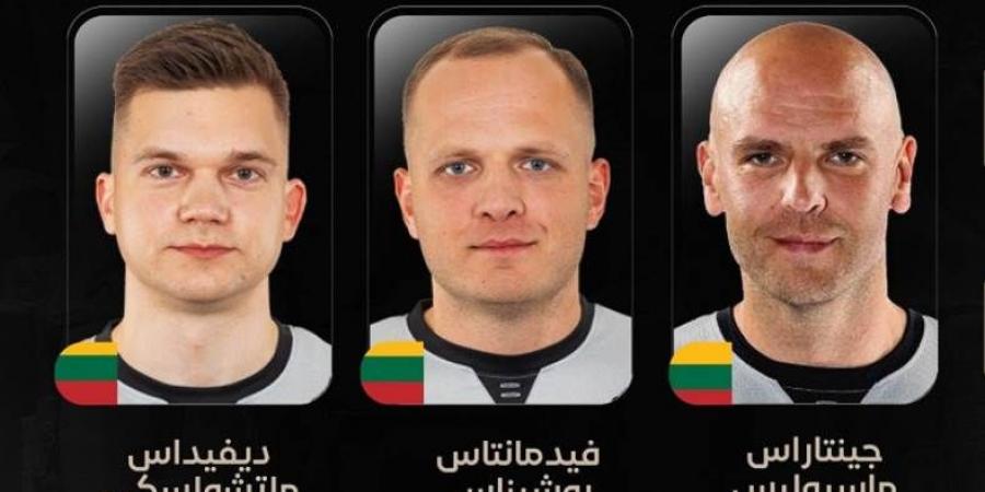 طاقم تحكيم ليتواني يقود نهائي دوري المرتبط لكرة السلة بين الأهلي والاتحاد السكندري