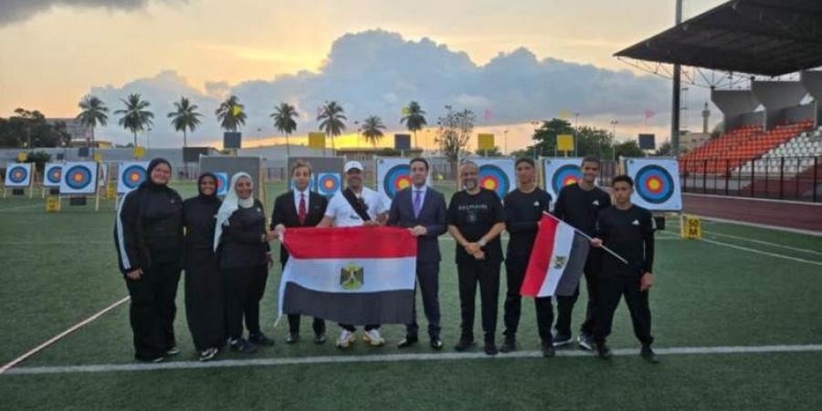 منتخب القوس والسهم يحصد 5 ميداليات متنوعة في البطولة الأفريقية بكوت ديفوار 