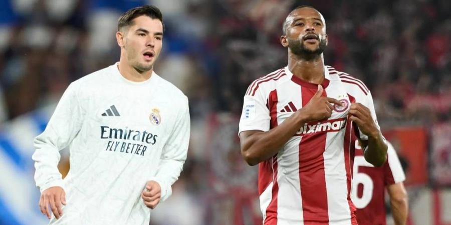 براهيم دياز احتياطي وأيوب الكعبي يقود هجوم أولمبياكوس ضد ريال مدريد