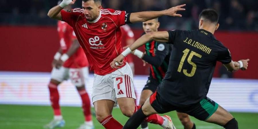 محمود تريزيجيه يتعادل للأهلي في مرمى الجيش الملكي بدوري أبطال إفريقيا