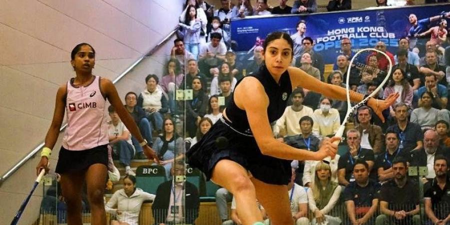 فيروز أبو الخير تقتحم قائمة أفضل 10 لاعبات في تصنيف الإسكواش