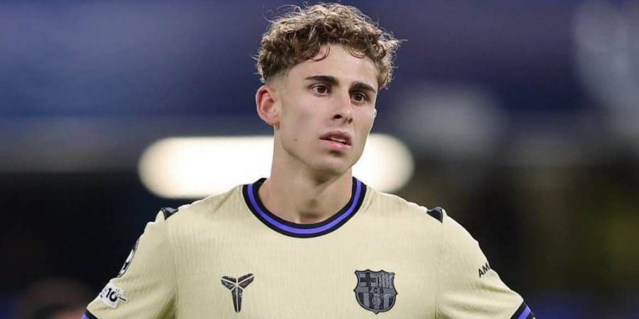 رسميا/ برشلونة يعلن إصابة فيرمين لوبيز وغيابه لأسبوعين