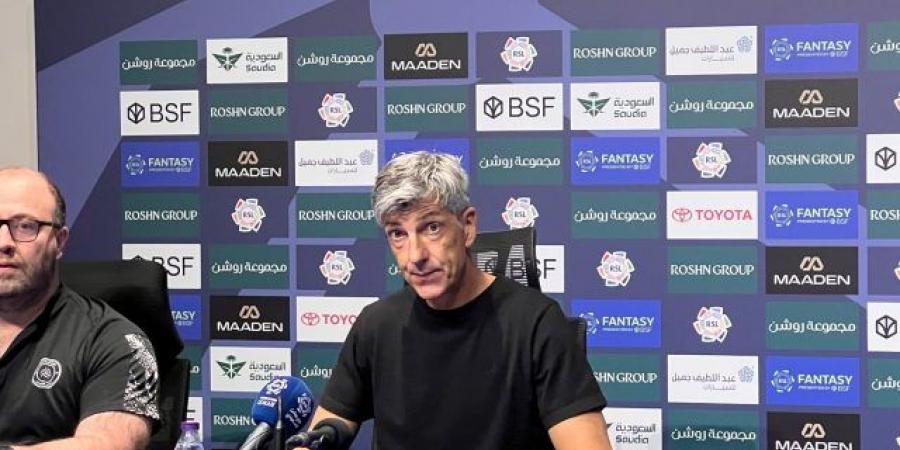 ألغواسيل: هزيمة الهلال ستقوينا.. ونحن نبني للمستقبل