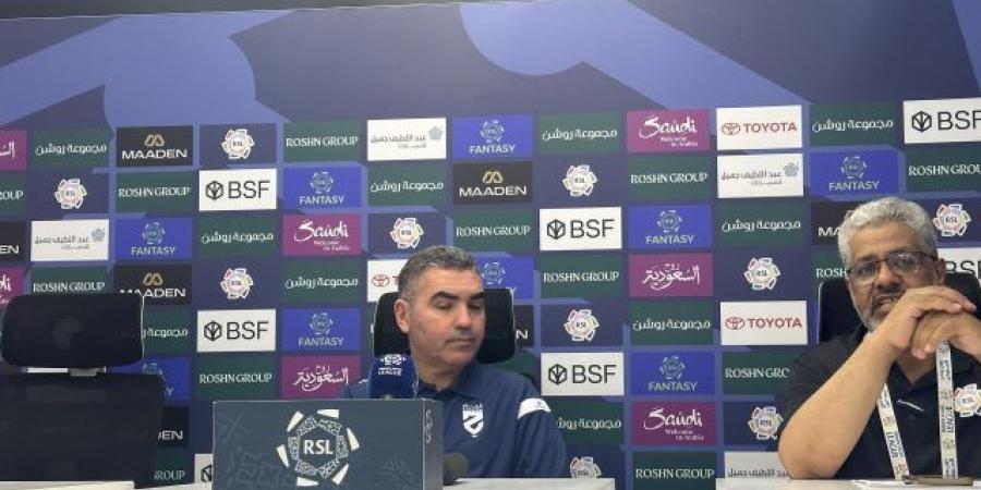 قادري: عرفنا نقاط قوة وضعف الشباب.. وهذا سبب الهزيمة 