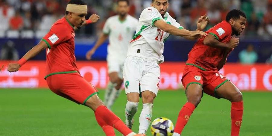 منتخب المغرب يتعادل سلبيًا مع سلطنة عمان في مواجهة كأس العرب