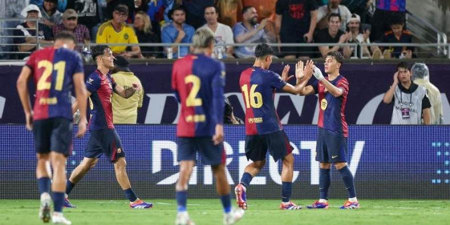 برشلونة يتجاوز أوساسونا بثنائية ويواصل صدارته للدوري الإسباني