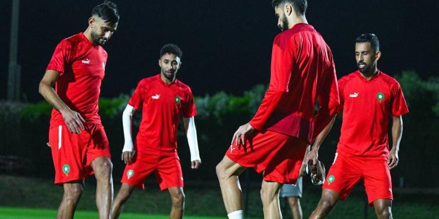المنتخب المغربي الرديف يختتم تحضيراته استعدادا لنهائي كأس العرب ضد الأردن
