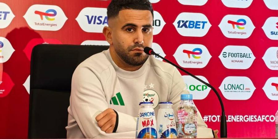 محرز: "سعيد بتواجدي في المغرب ونشعر بروح أخوية حقيقية هنا في المملكة"