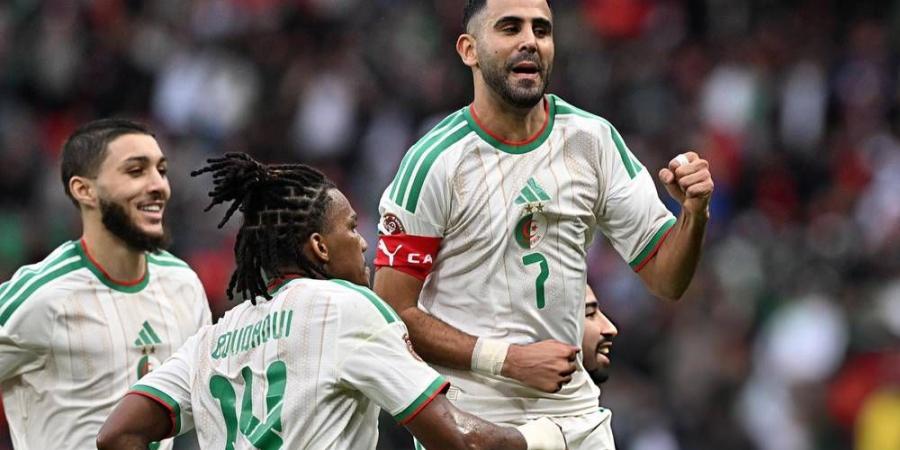 الجزائر تفوز على السودان في أولى جولات كأس أفريقيا (3-0) بملعب "مولاي الحسن"