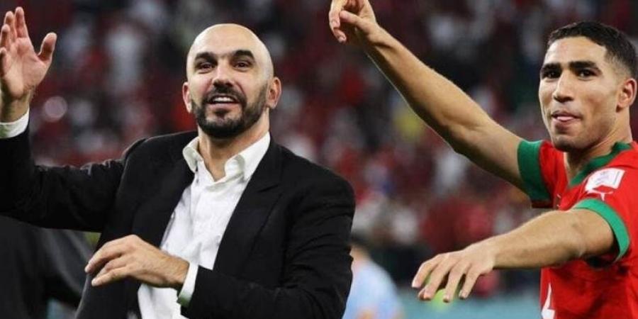 وليد الركراكي: سنبدأ بطولة جديدة في كأس الأمم والشيبي شارك لحماية حكيمي