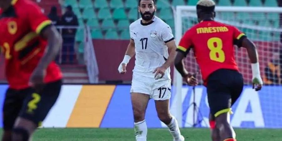 تطورات إصابة مهند لاشين قبل مواجهة بنين في كأس أمم إفريقيا