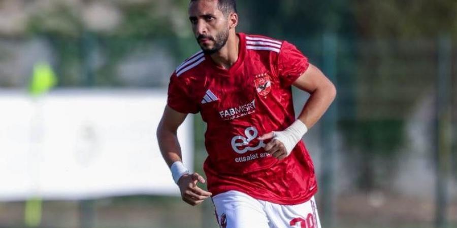 كريم فؤاد يبدأ المرحلة الثانية من العلاج الطبيعي