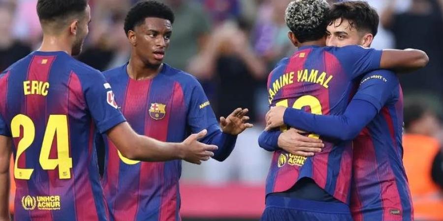 تشكيل برشلونة اليوم أمام أتلتيك بلياو في السوبر الإسباني.. يامال بديلًا