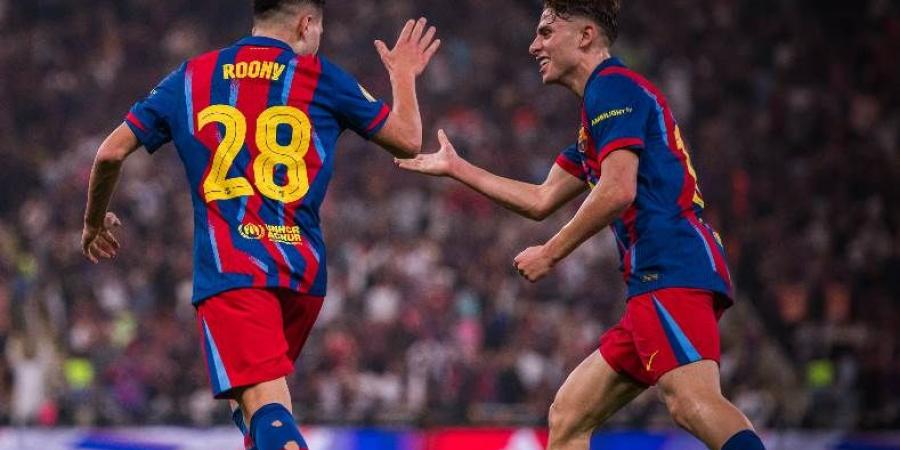 برشلونة يكتسح أتلتيك بلباو بخماسية ويتأهل لنهائي السوبر الإسباني