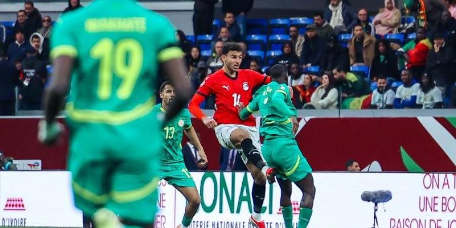 التعادل السلبي يحسم الشوط الأول بين الفراعنة والسنغال في أمم أفريقيا