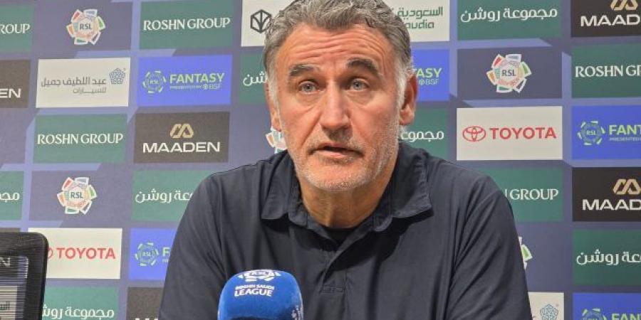 غالتييه: ارتكبنا أخطاء ساذجة.. وكنّا نستحق التعادل أمام الهلال 