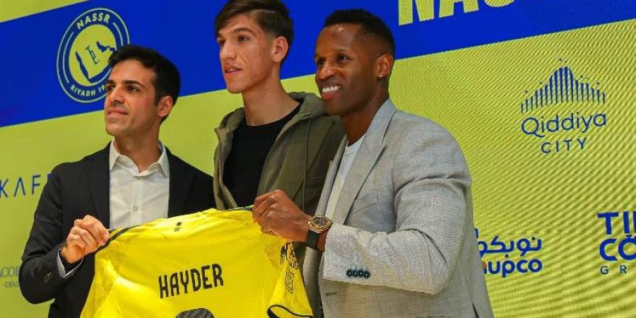 النصر يعلن التعاقد مع العراقي حيدر عبد الكريم