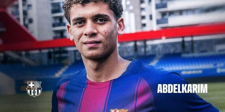 برشلونة يعلن ضمه لـ حمزة عبد الكريم - رسميا