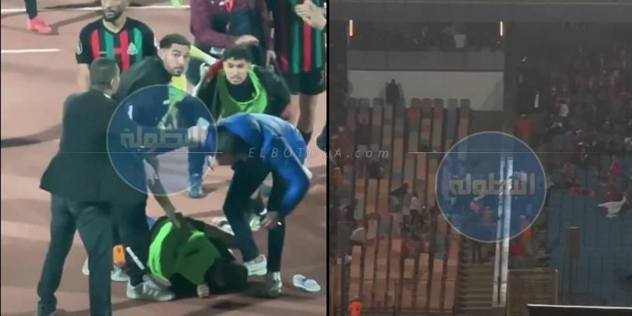 اعتداء “سافر” من طرف “الأمن” على جمهور الجيش في “ستاد القاهرة”!