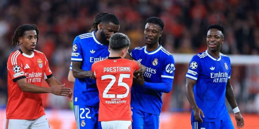 بنفيكا ينفي اعتراف بريستياني بتوجيه إهانة عنصرية لفينيسيوس جونيور