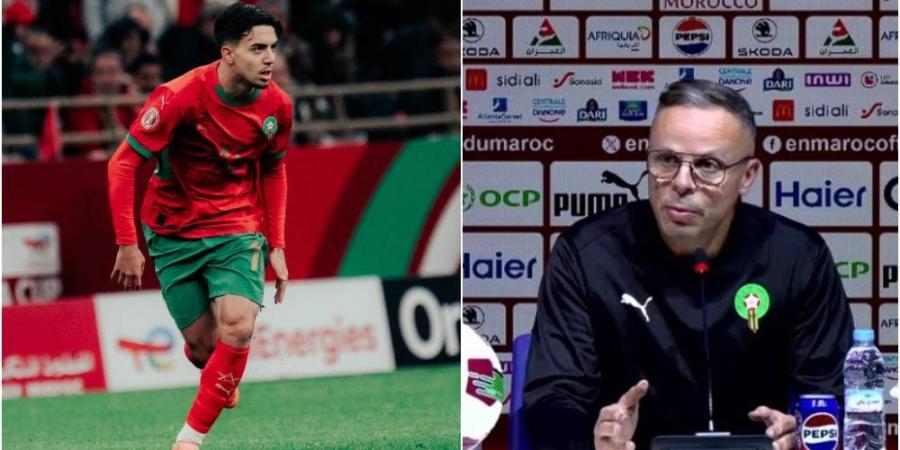 وهبي: "غياب أخوماش ليس مرتبطا بالإصابة بل هو قرار تقني ولا شيء نهائي"