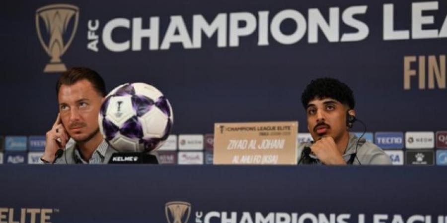 الجهني: هدفنا تحقيق اللقب مرة أخرى