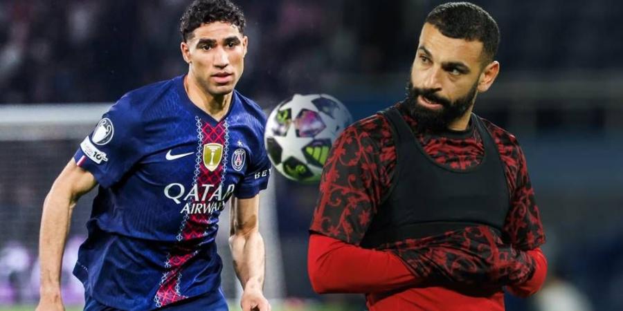 حكيمي أساسي كعادته وصلاح احتياطي من جديد في مباراة ليفربول ضد باريس سان جيرمان