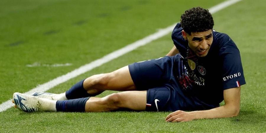 إصابة حكيمي تثير القلق.. اللاعب يخضع لفحوصات دقيقة اليوم بعد نتائج أولية غير مطمئنة